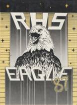 Richardson High School 1987 yearbook cover photo