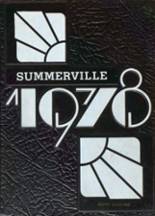 Summerville Union High School 1978 yearbook cover photo