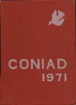 1971 Cony High School Yearbook from Augusta, Maine cover image