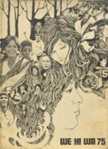 Western High School 1975 yearbook cover photo