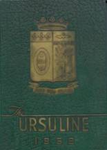 Ursuline Academy 1959 yearbook cover photo