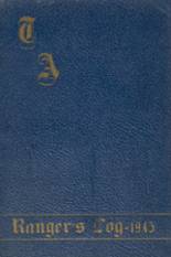 Traip Academy 1945 yearbook cover photo