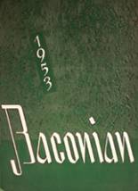 1953 Bridgeton High School Yearbook from Bridgeton, New Jersey cover image