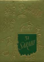 Sauk Rapids High School 1951 yearbook cover photo