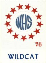 Whitehouse High School 1976 yearbook cover photo