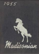 Groveport Madison High School 1955 yearbook cover photo