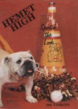 Hemet High School 1994 yearbook cover photo