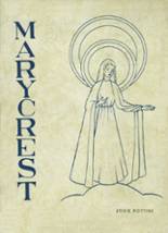 St. Mary of the Wasatch High School 1957 yearbook cover photo