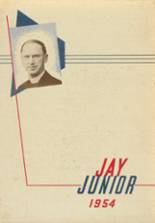 Creighton Preparatory 1954 yearbook cover photo