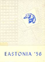 Easton High School 1956 yearbook cover photo