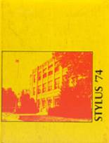 Tuckahoe High School 1974 yearbook cover photo