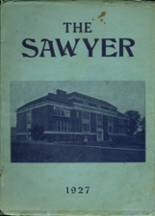 Saugerties High School 1927 yearbook cover photo