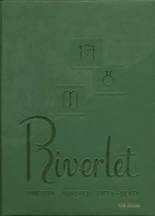 Rocky River High School 1957 yearbook cover photo