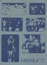 Oriskany High School 1972 yearbook cover photo