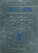 Mercer County High School 1978 yearbook cover photo