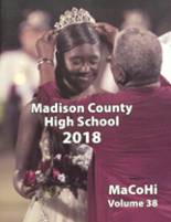 Madison County High School 2018 yearbook cover photo