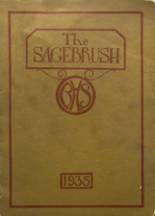 1935 Brush High School Yearbook from Brush, Colorado cover image