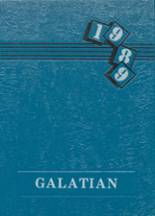 1989 Galatia Community High School Yearbook from Galatia, Illinois cover image