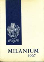 Milan High School 1967 yearbook cover photo