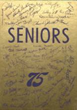 Hanceville High School 1975 yearbook cover photo