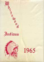 Whitewood High School 1965 yearbook cover photo