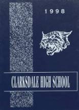 Clarksdale High School 1998 yearbook cover photo