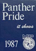 Mt. Pleasant High School 1987 yearbook cover photo
