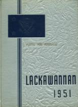 Lackawanna High School 1951 yearbook cover photo