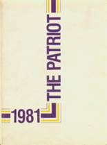 Patrick Henry High School 1981 yearbook cover photo