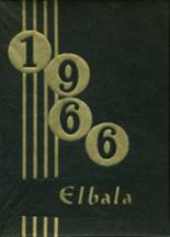 Elba High School 1966 yearbook cover photo