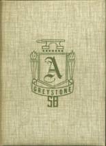 Annville-Cleona High School 1958 yearbook cover photo