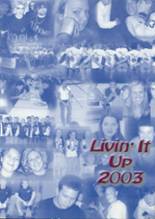 Bloomfield High School 2003 yearbook cover photo