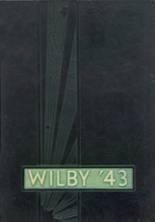 Wilby High School 1943 yearbook cover photo