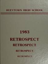 Hueytown High School 1983 yearbook cover photo