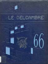 Delcambre High School 1966 yearbook cover photo