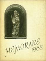 Notre Dame High School 1963 yearbook cover photo