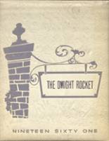 Dwight Rural High School 1961 yearbook cover photo