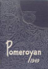 Pomeroy High School 1949 yearbook cover photo