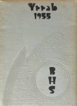 1955 Barry High School Yearbook from Barry, Illinois cover image