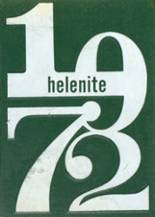 St. Helena Business High School 1972 yearbook cover photo