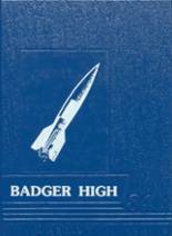 1984 Badger High School Yearbook from Badger, Minnesota cover image