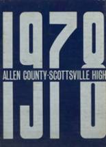 Allen County-Scottsville High School 1978 yearbook cover photo