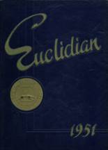 Euclid High School 1951 yearbook cover photo