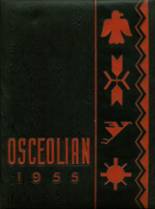 Osceola Mills High School 1955 yearbook cover photo