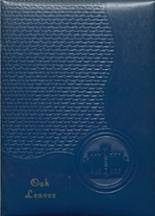 Oakfield High School 1954 yearbook cover photo