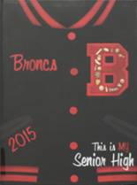Billings Senior High School 2015 yearbook cover photo