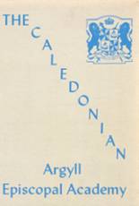 Argyll Academy 1967 yearbook cover photo