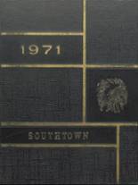 South New Berlin High School 1971 yearbook cover photo
