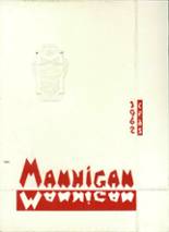 Mansfield High School 1962 yearbook cover photo