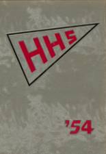 Hampton-Dumont Community High School 1954 yearbook cover photo